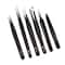 12 Piece Precision Tweezer Set with Case by Bead Landing™